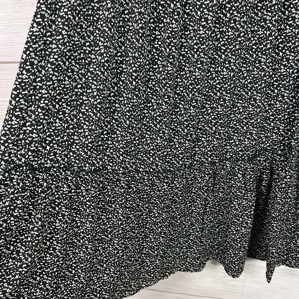 Hayden Plus Size Black & White Speckled Midi Skirt Size 1XL - Picture 2 of 6